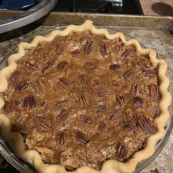 Chocolate Bourbon Pecan Pie