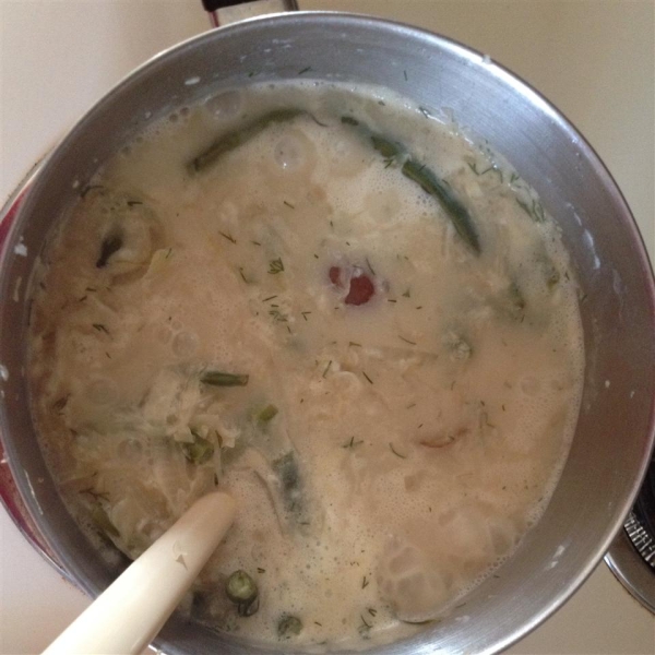 Russian Green Bean and Potato Soup