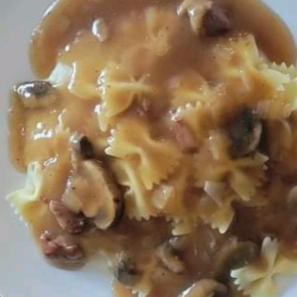 Simple Beef Tips and Noodles