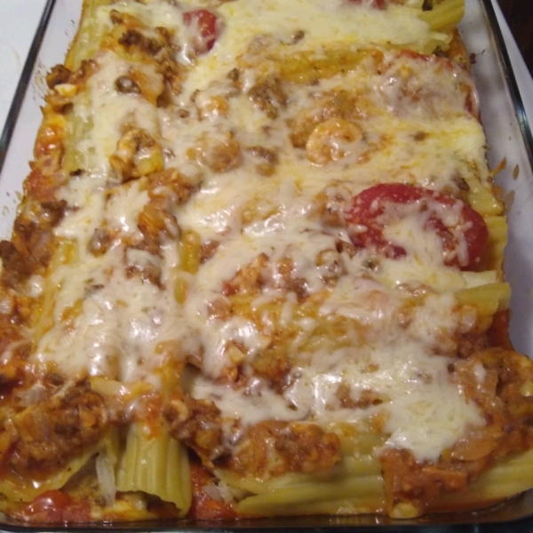 Beefy Manicotti