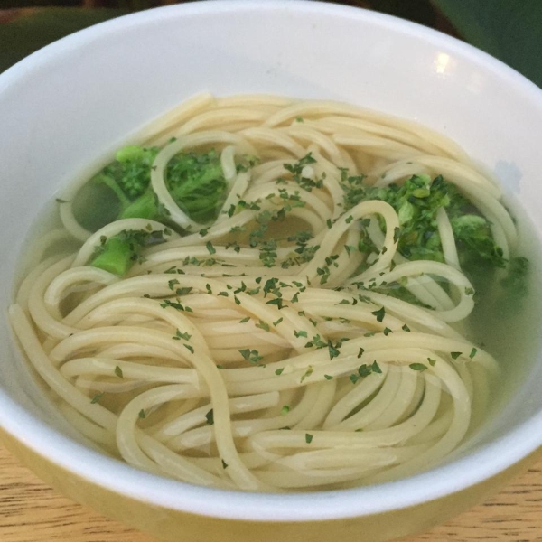 Broccoli Spaghetti Soup