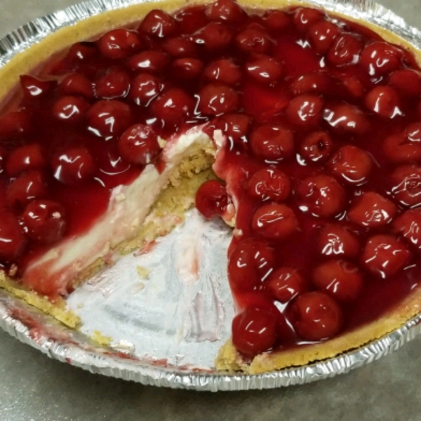 Cherry Cheesecake Pie