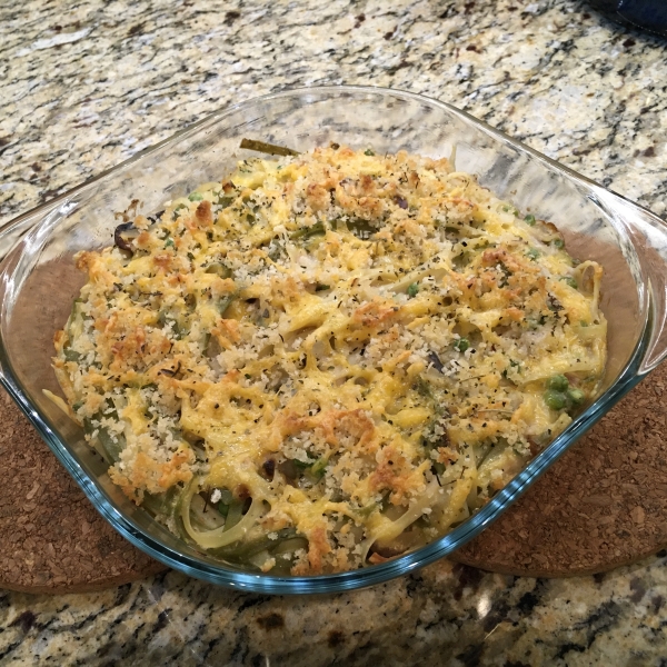 Tuna Noodle Casserole from Scratch