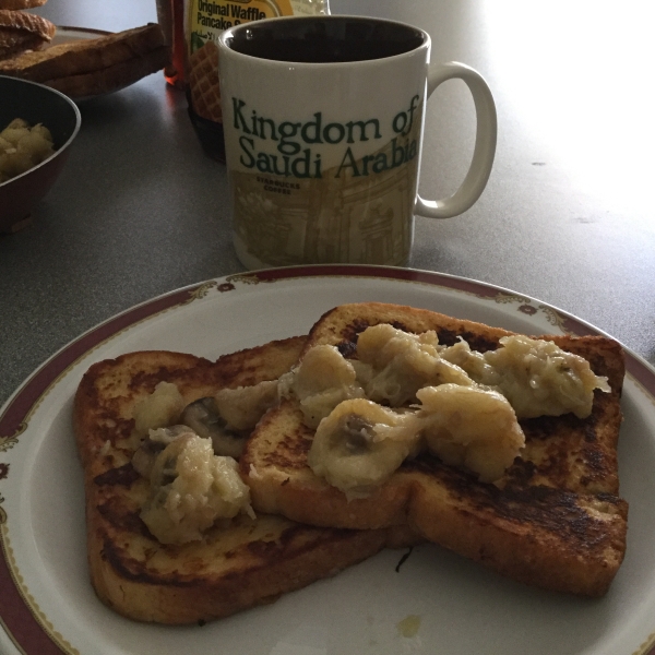 Easy Pina Colada French Toast