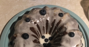 Blueberry Cream Cheese Pound Cake II