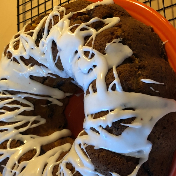 Blueberry Cream Cheese Pound Cake II