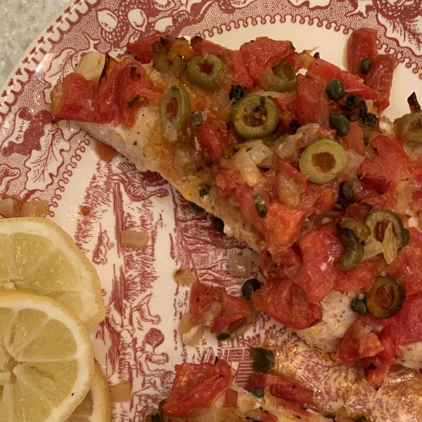 Veracruz-Style Red Snapper