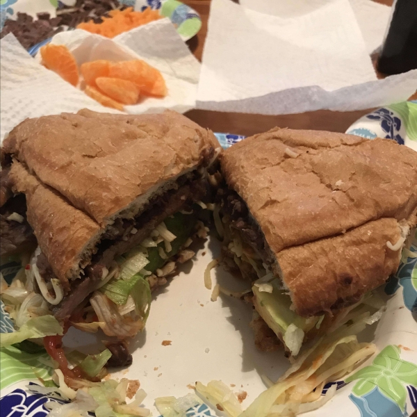 Mexican Steak Torta