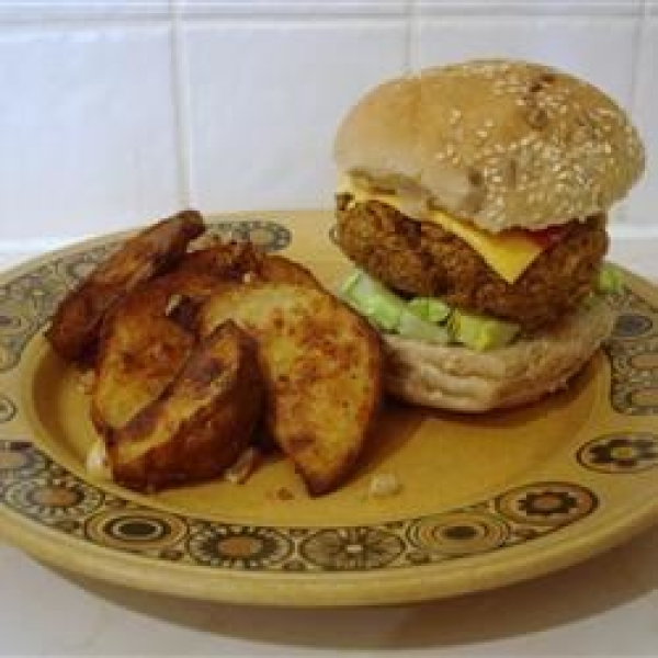 Carrot Rice Nut Burger