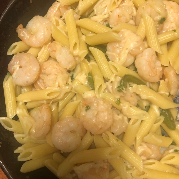 Easy Lemon Shrimp Pasta