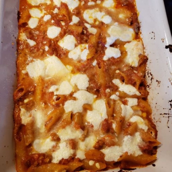 Mostaccioli Bake