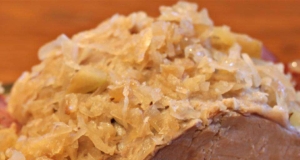 Pork Roast and Sauerkraut