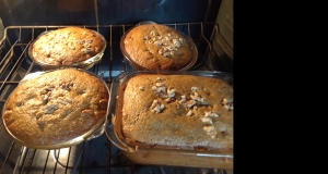 Banana Walnut Flax Seed Bread