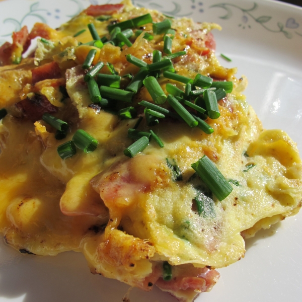 Ham and Cheese Omelette