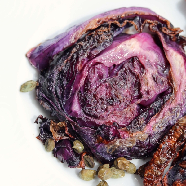 Easy Roasted Cabbage