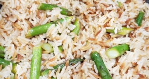 Asparagus Cashew Rice Pilaf