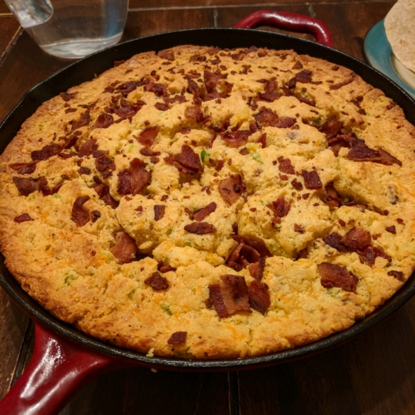 Bacon Cheddar Jalapeño Cornbread