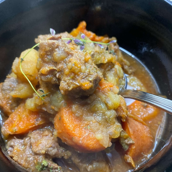 Instant Pot Beef Stew with Frozen Meat