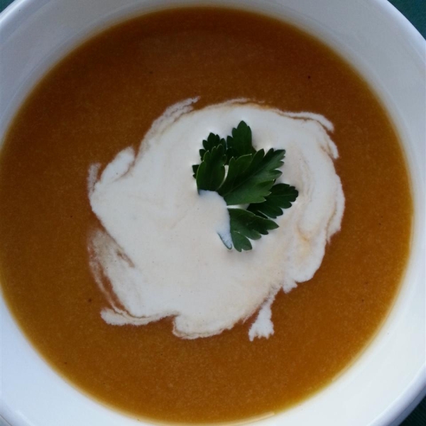 Slow Cooker Butternut Squash Soup