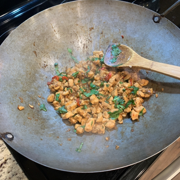 Spicy Thai Basil Chicken (Pad Krapow Gai)