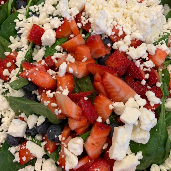 Strawberry Spinach Salad