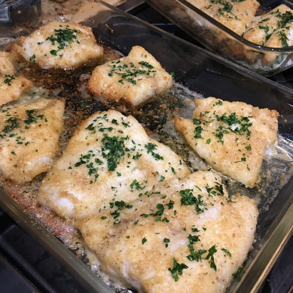 Baked Orange Roughy Italian-Style