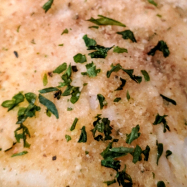 Baked Orange Roughy Italian-Style