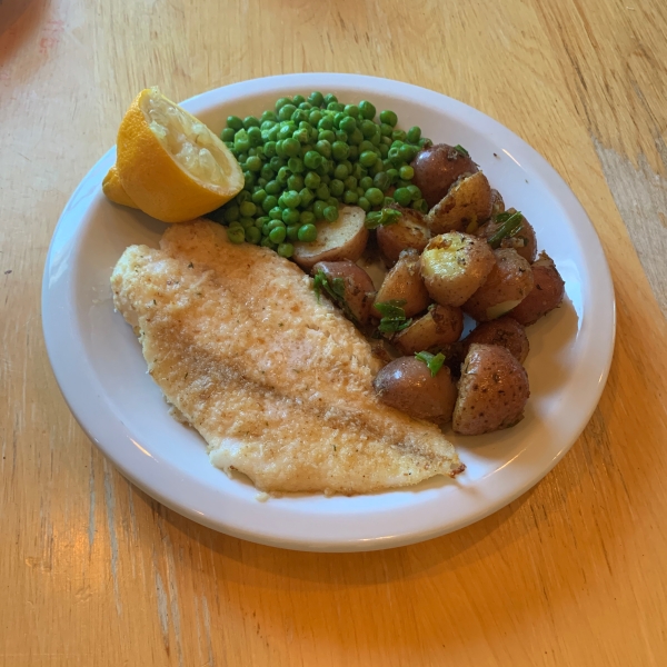 Baked Orange Roughy Italian-Style