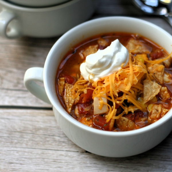 Speedy Tortilla Soup