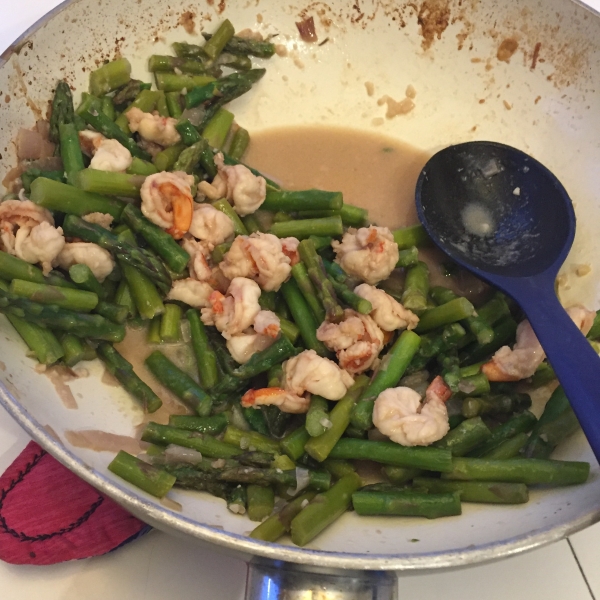 Jumbo Shrimp and Asparagus