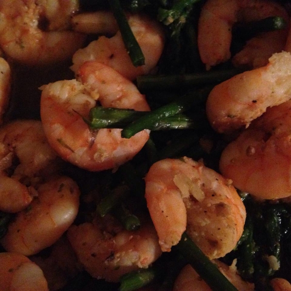 Jumbo Shrimp and Asparagus