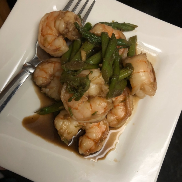 Jumbo Shrimp and Asparagus