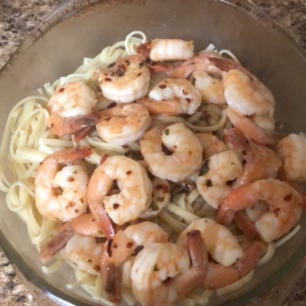 Pesto Shrimp Pasta