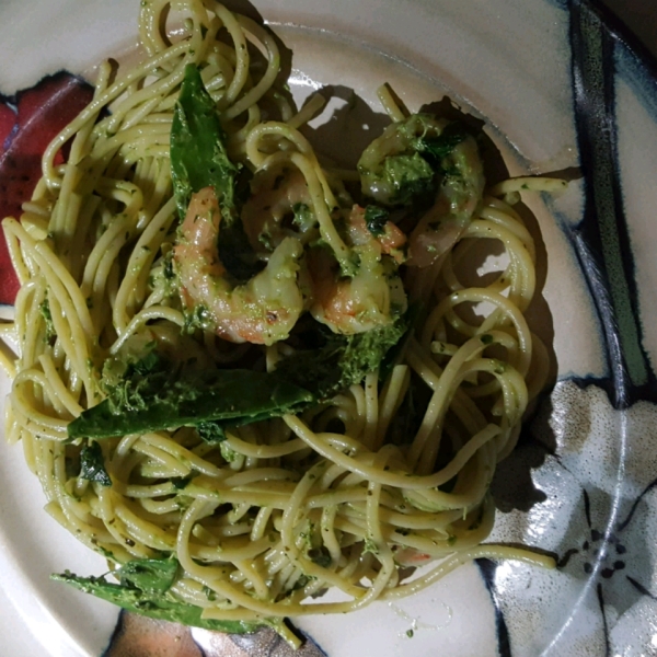 Pesto Shrimp Pasta