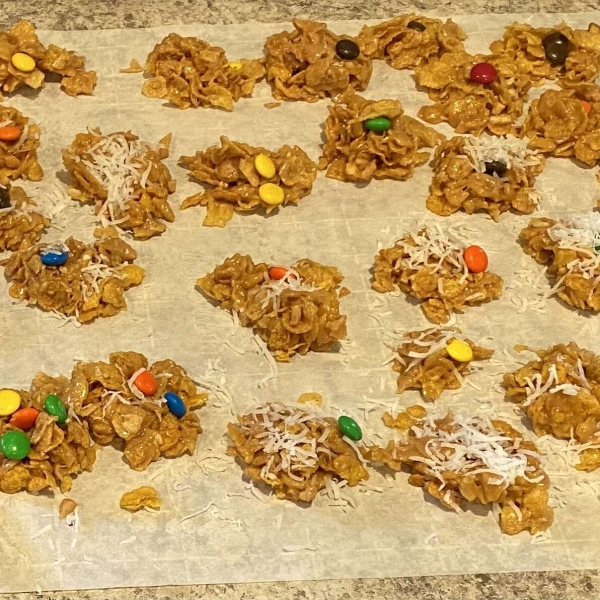 Grama's Corn Flake Peanut Butter Cookies