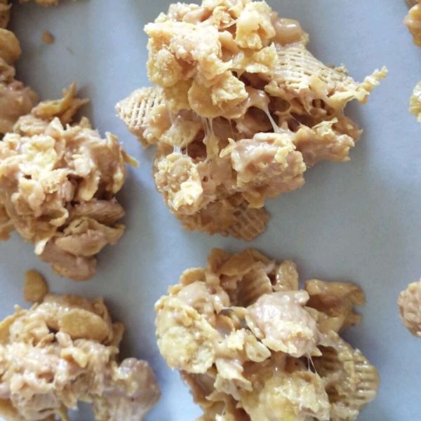 Grama's Corn Flake Peanut Butter Cookies