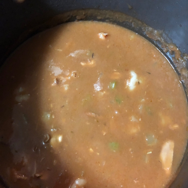 Roux-Based Authentic Seafood Gumbo with Okra