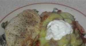 Salsa Chicken and Potato Packets