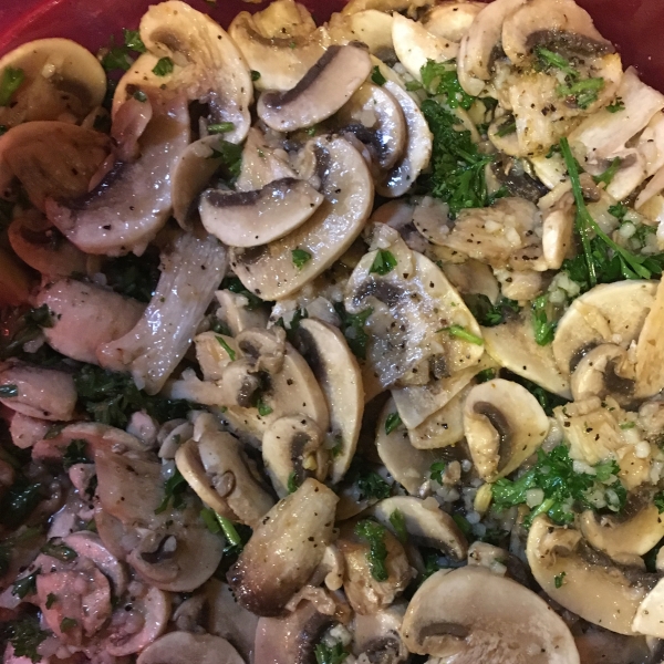 Vegan Mushroom Salad