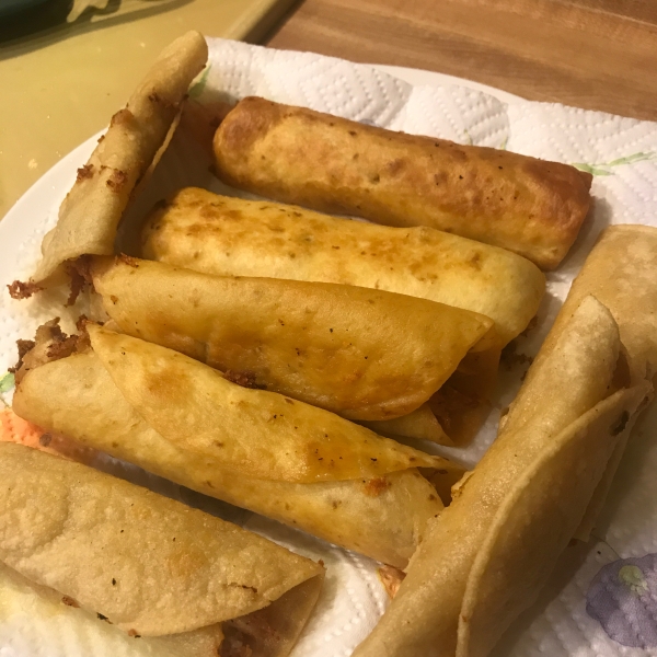 Easy Chicken Flautas