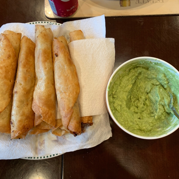 Easy Chicken Flautas