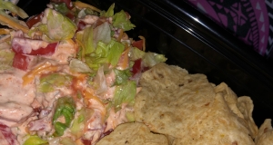 Taco Dip with Refried Beans