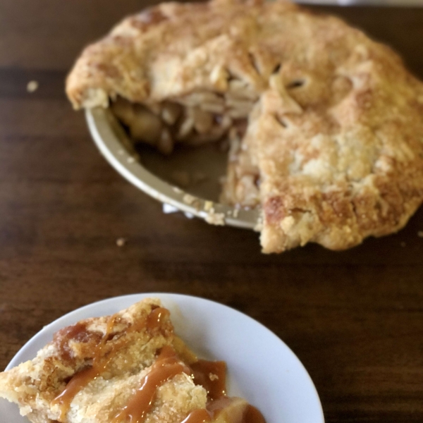 Salted Caramel Apple Pie