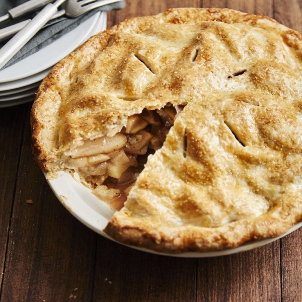 Salted Caramel Apple Pie