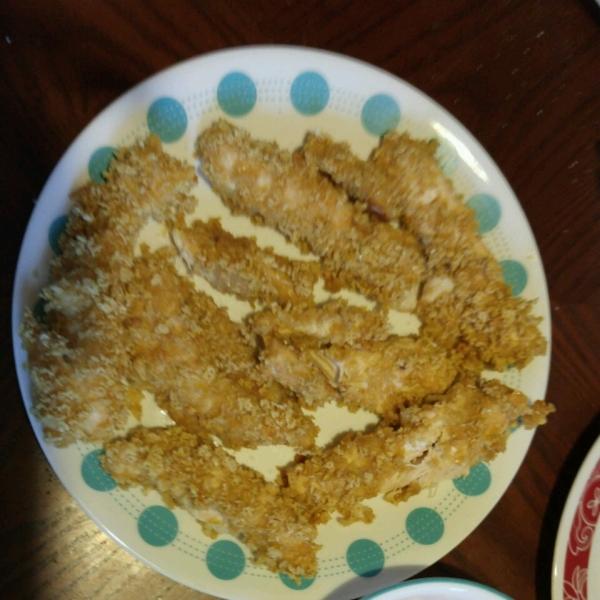 Crispy Baked Cereal Chicken