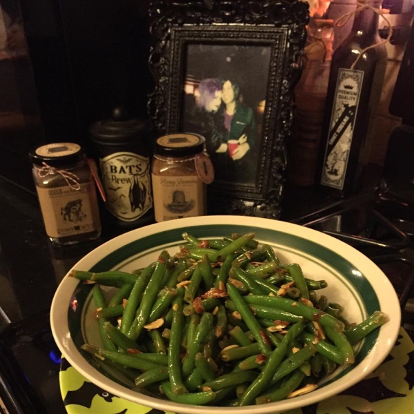 Toasted Almond Green Bean Salad