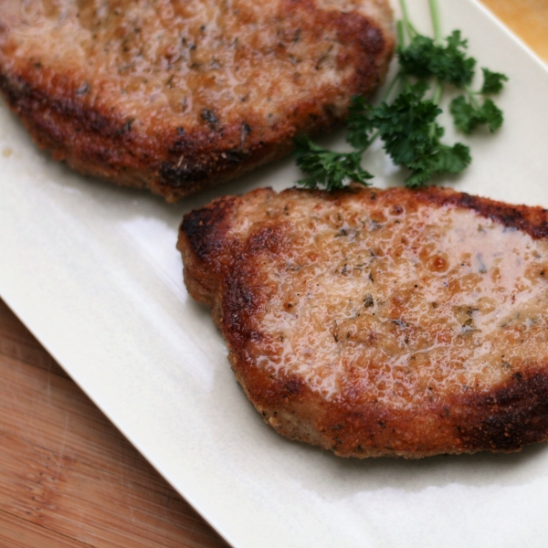 Parmesan Baked Pork Chops