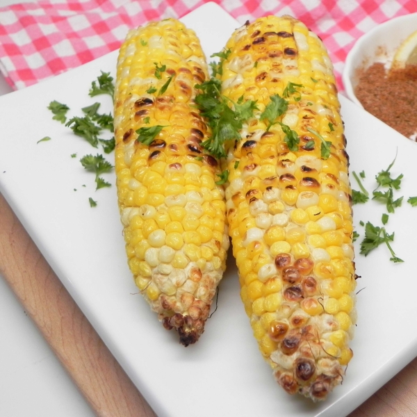 Grilled Spiced Corn