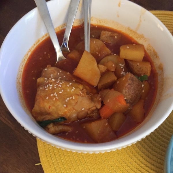 Dakdoritang (Korean Spicy Chicken Stew)