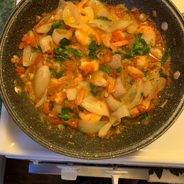 Fresh Tomato Shrimp Pasta